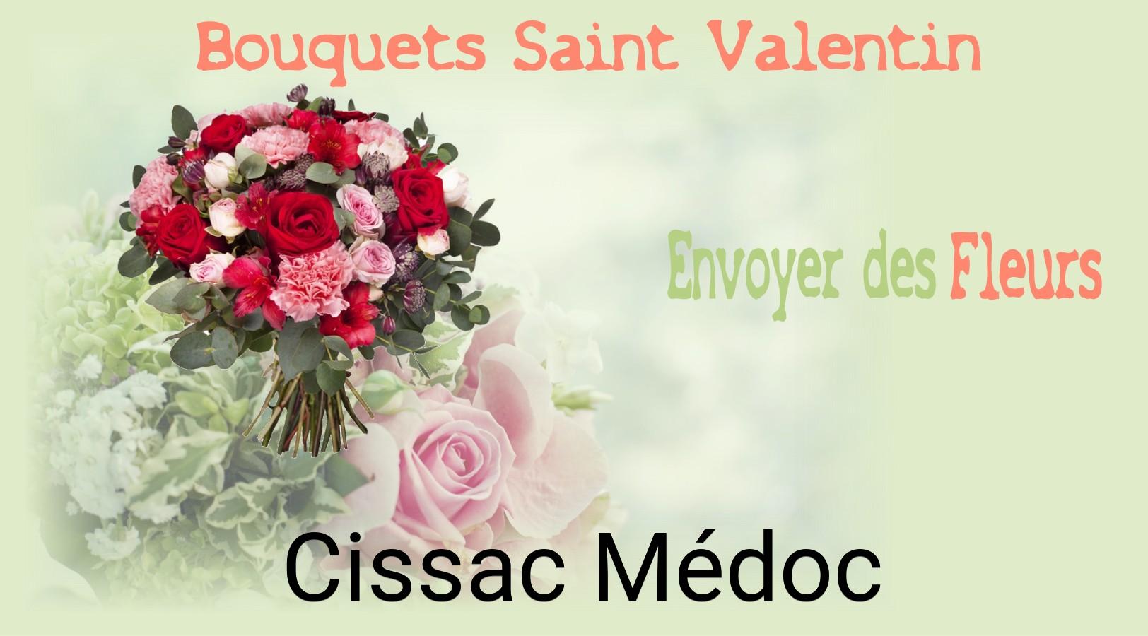 Roses de Saint-Valentin livrées à Cissac-Médoc
